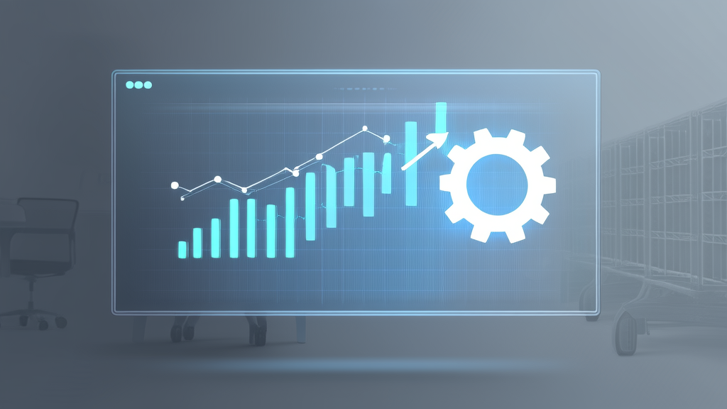 一张精美的数据对比图表,展示策略实施前后的关键指标变化,采用左右对比或柱状图形式,包含增长百分比、成本降低等核心数据,使用渐变色彩突出差异,背景简洁专业,数据标注清晰可读,适合商业报告风格