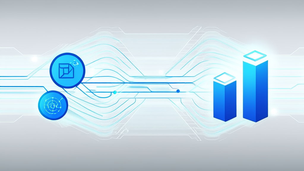 一张精美的数据对比图表，展示策略实施前后的关键指标变化，采用左右对比或柱状图形式，包含增长百分比、成本降低等核心数据，使用渐变色彩突出差异，背景简洁专业，数据标注清晰可读，适合商业报告风格