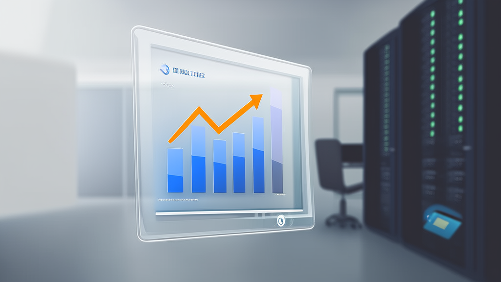 一张精美的数据对比图表,展示策略实施前后的关键指标变化,采用左右对比或柱状图形式,包含增长百分比、成本降低等核心数据,使用渐变色彩突出差异,背景简洁专业,数据标注清晰可读,适合商业报告风格