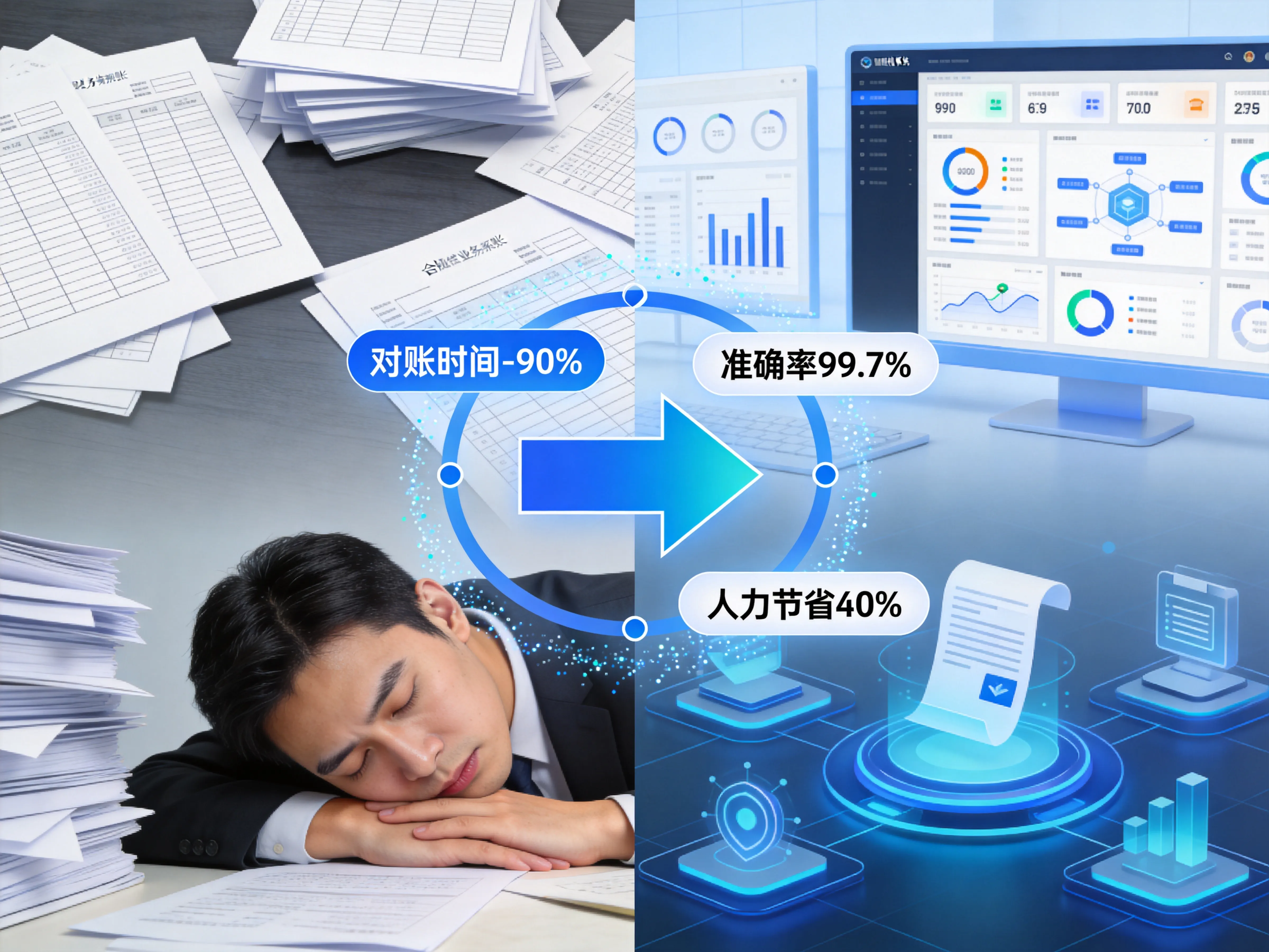 财务自动化实战：从手工对账到智能稽核的完整路径