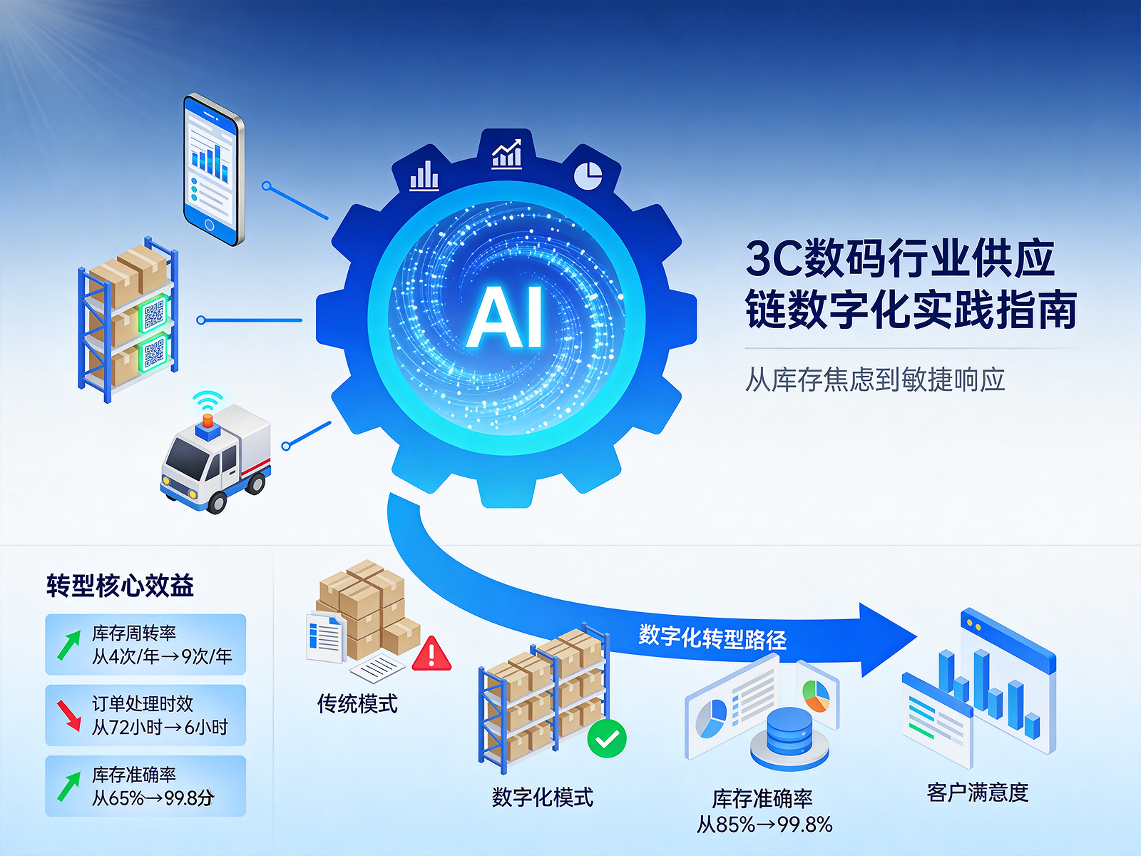 3C数码行业供应链数字化实践指南：从库存焦虑到敏捷响应