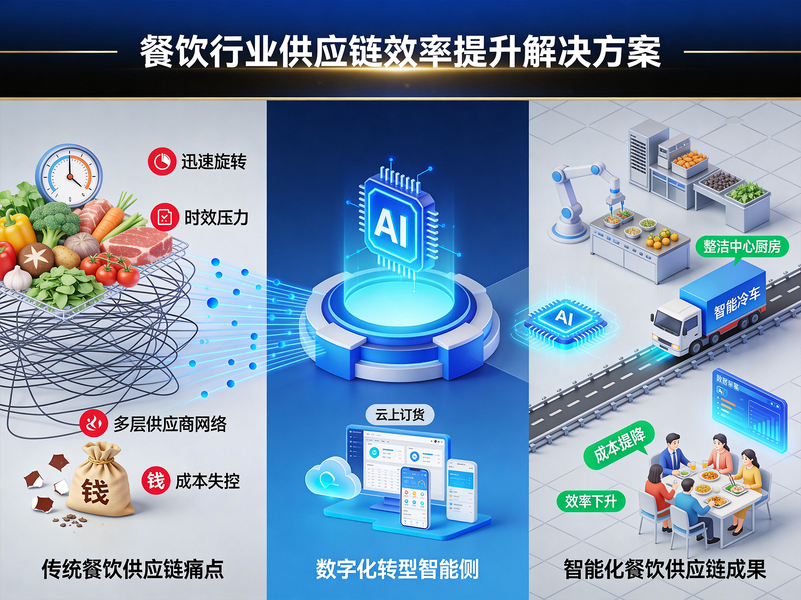 餐饮行业供应链效率提升解决方案
